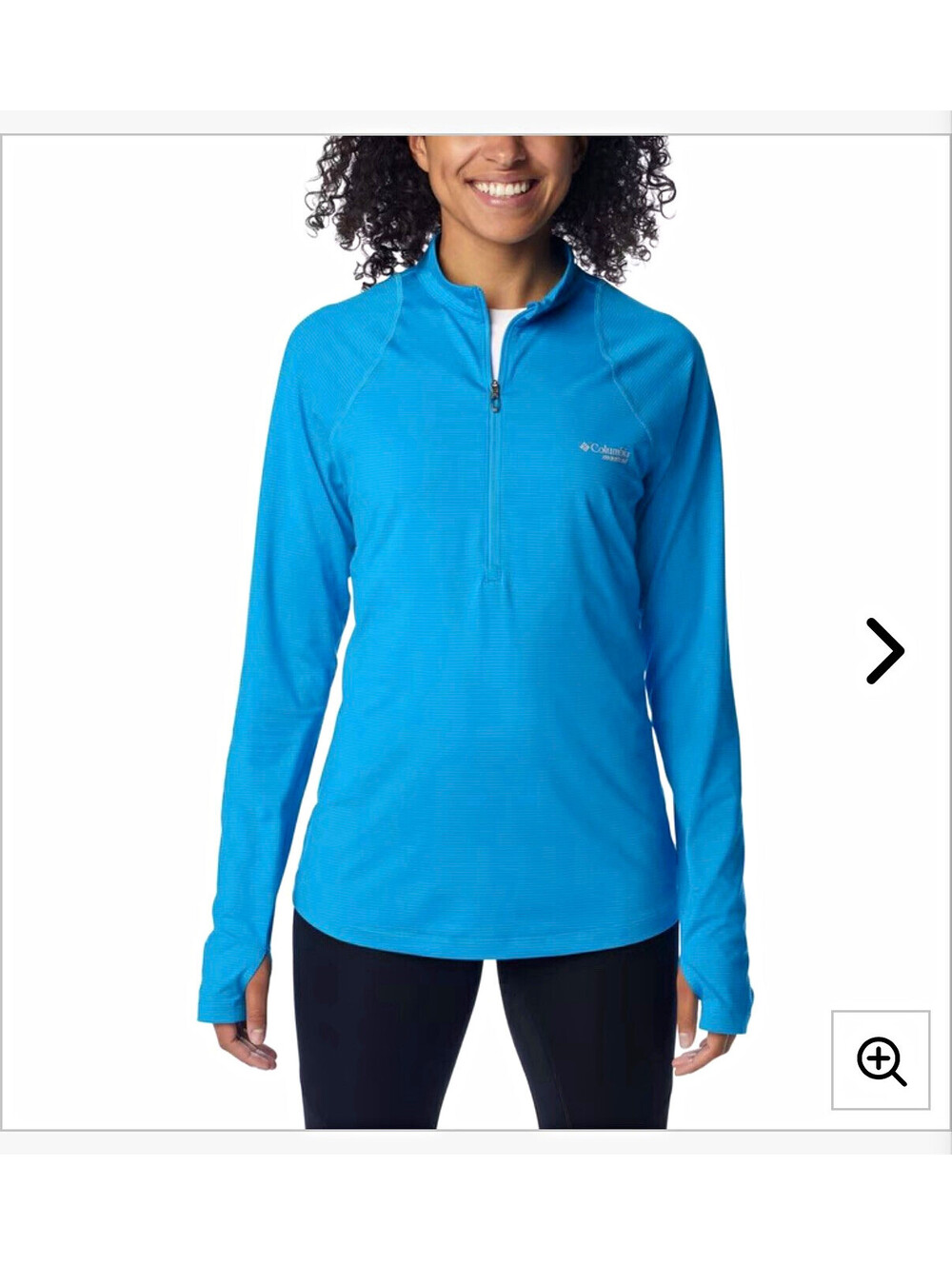 Women's Endless Trail™ Running Long Sleeve T-Shirt Montrail Thumbhole 1/4 Zip XL